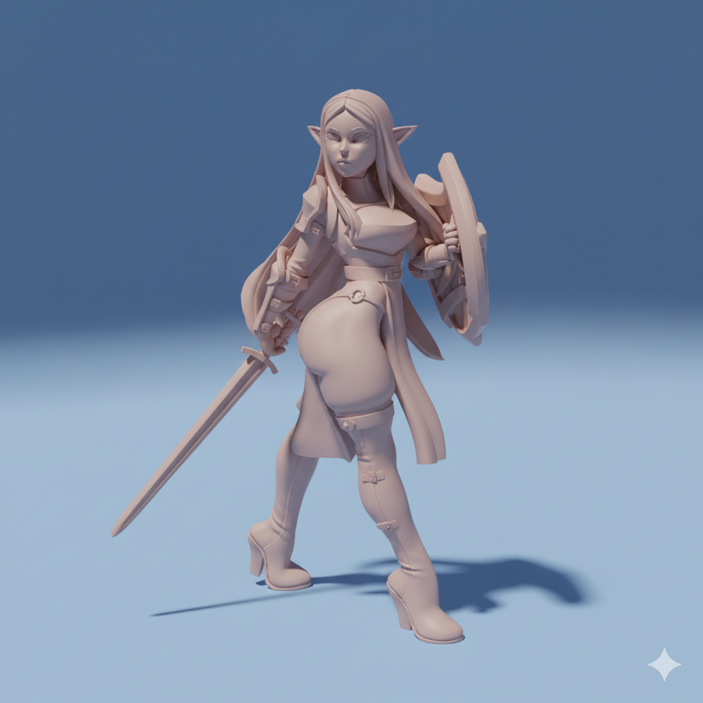 サトウページ① Twin-251201 Gatthilde the Warrior of Sune – サベージランドミニチュア