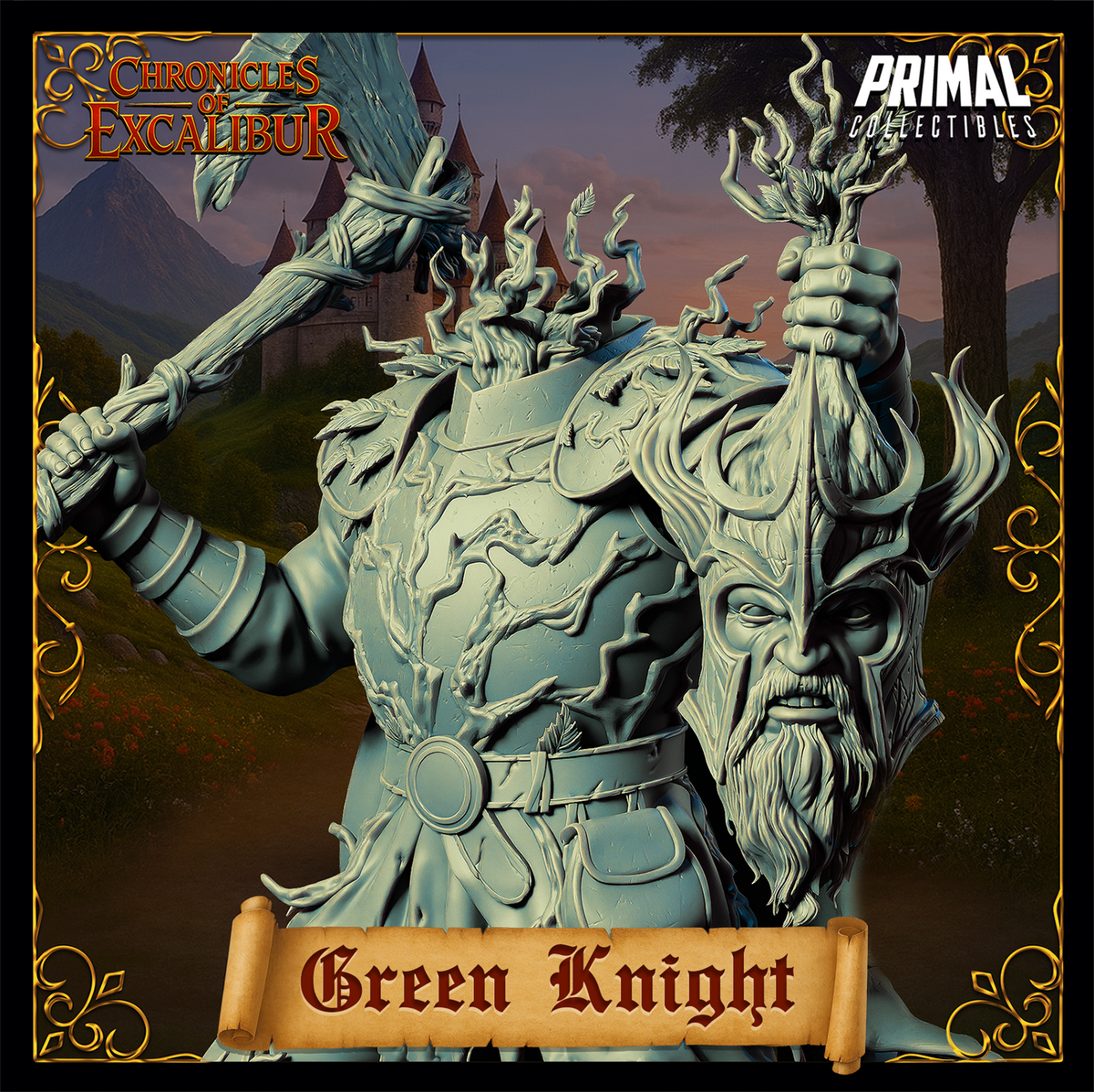 pc-251108 Mystic Knight Green Knight – サベージランドミニチュア