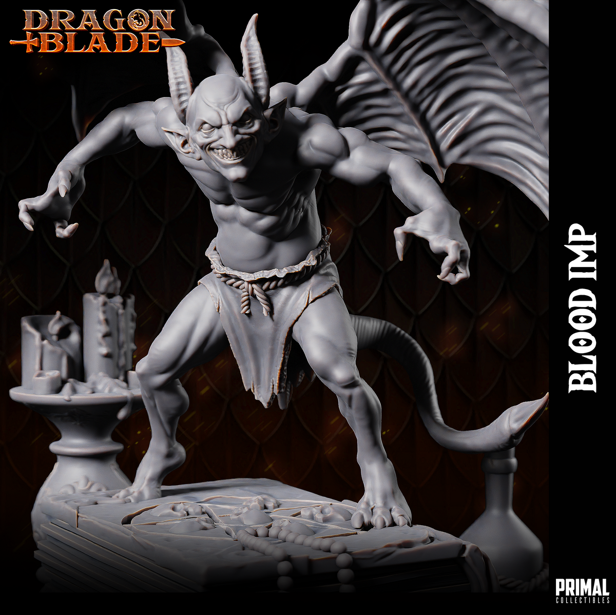 Edheliel Primal Collectibles Dragon Blade 3D Printed 