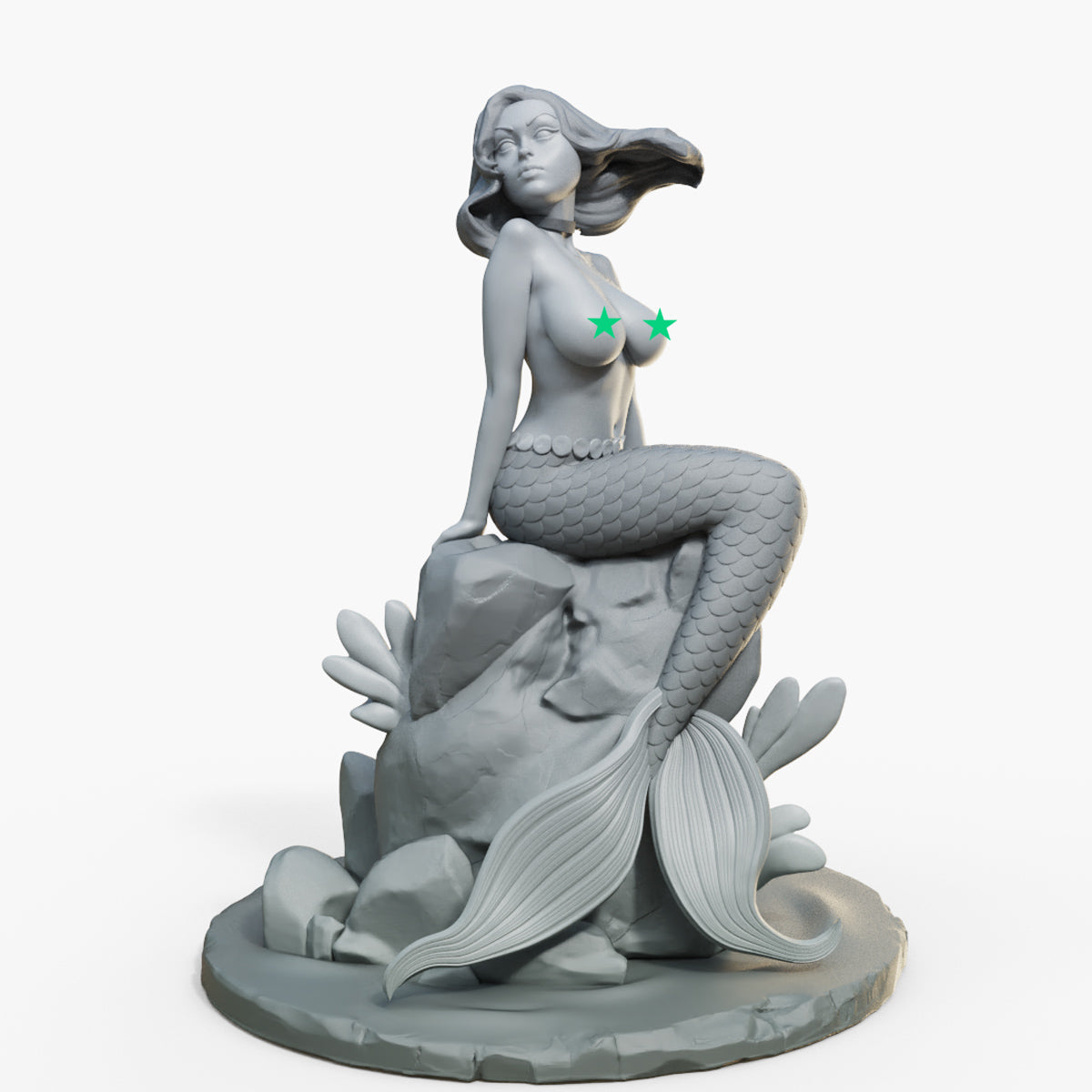 Fm-ks1305 Serenya Mermaid Topless – サベージランドミニチュア