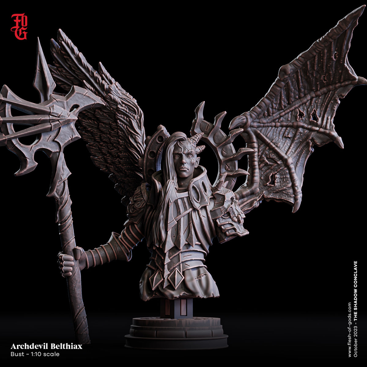 Fog-231002 Bust - Archdevil Belthiax – サベージランドミニチュア