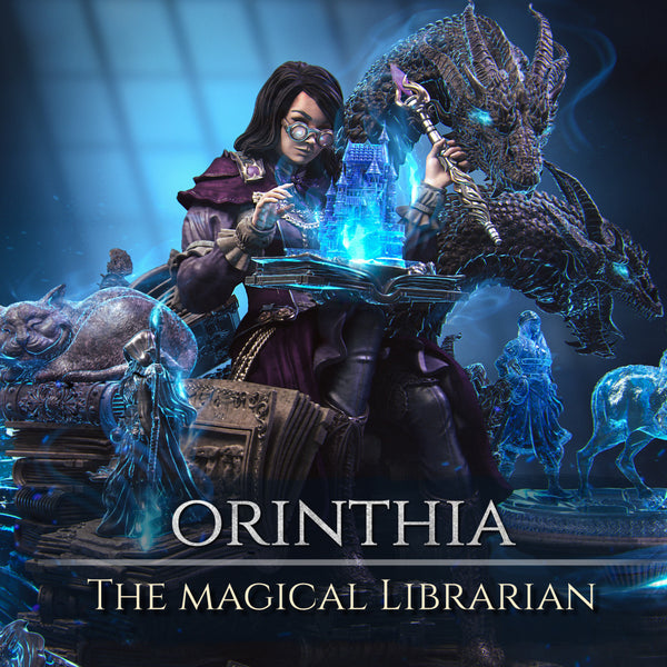 Nrk-231103 Orinthia The Magical Librarian DIORAMA