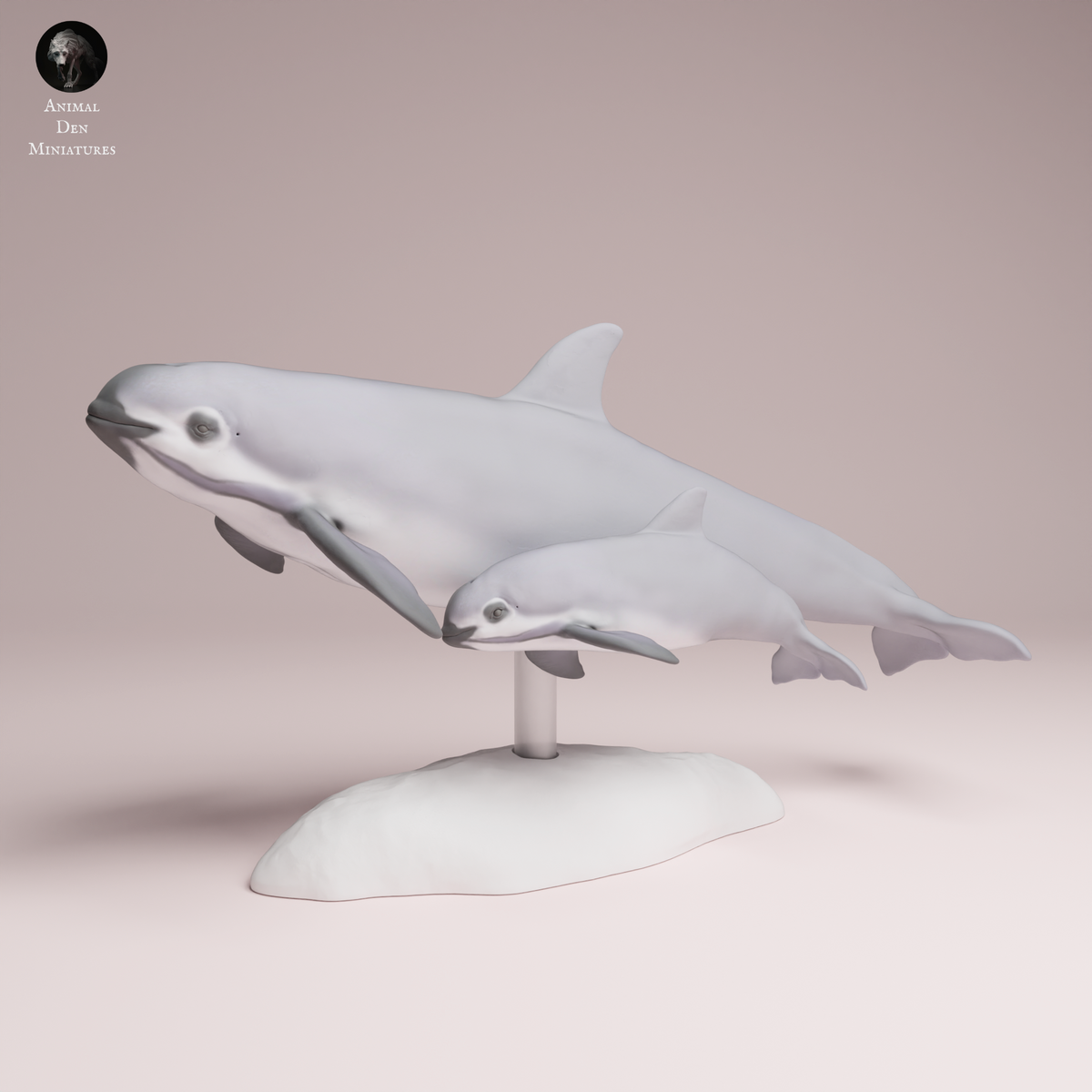 コトリマァク　イルカアーミー　スタンダードサイズ Anml-250717 vaquita with calf（コガシラネズミイルカ） – サベージ