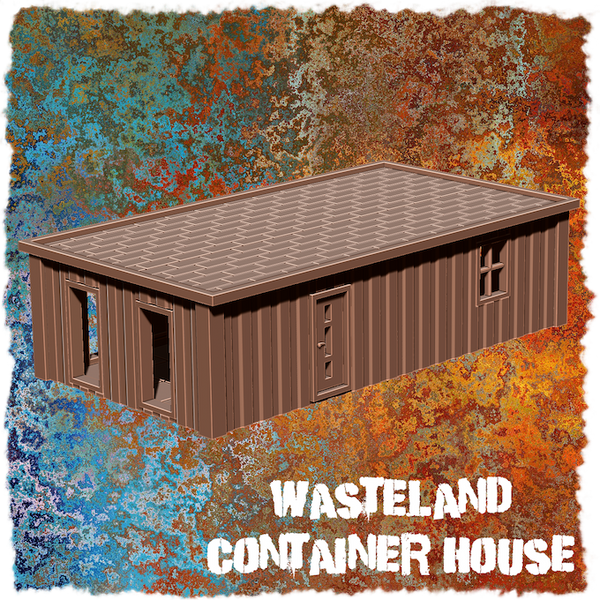 Pw-wc102 Wasteland Container House 1階建て2