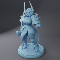 Twin-250401 Dahlia the Tiefling Cleric