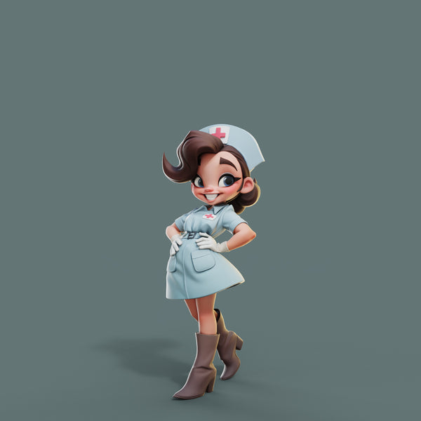 Fm-ks1904 Marvelous Maidens3 Nurse