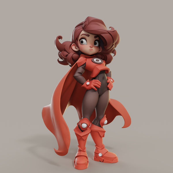 Fm-ks1704 Marvelous Maidens2 Superhero1
