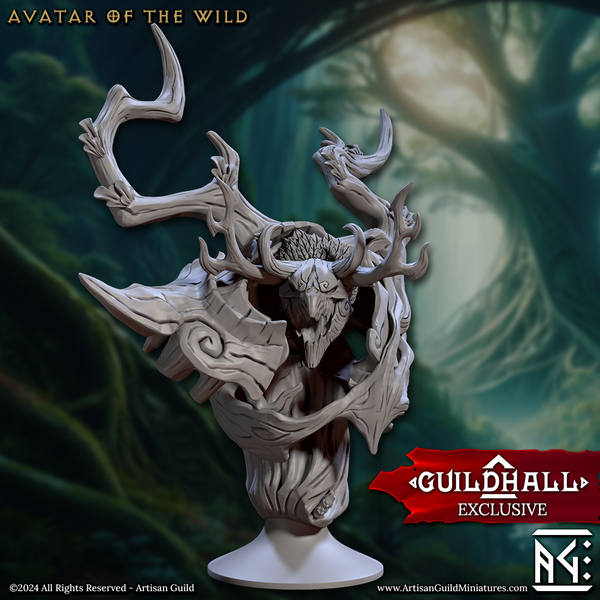 ag-2411b09 Avatar of the Wild (BUST)