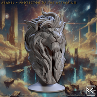 ag-2412b01 Azarel Protector of the Aetherium (Bust)