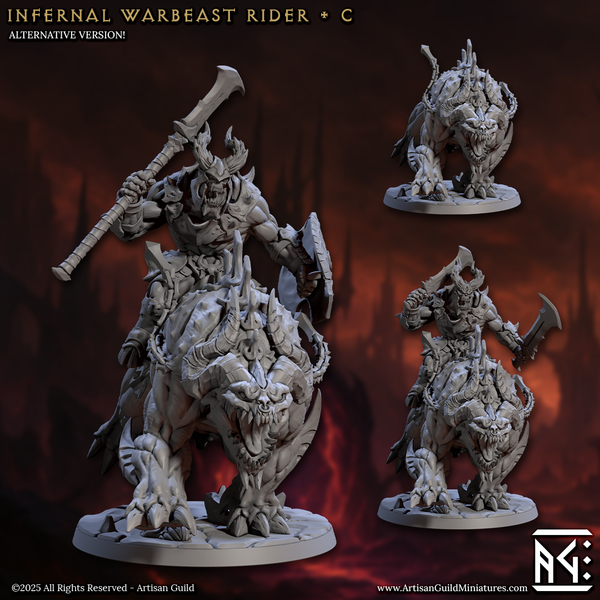 ag-250717 Infernal Warbeast Rider C