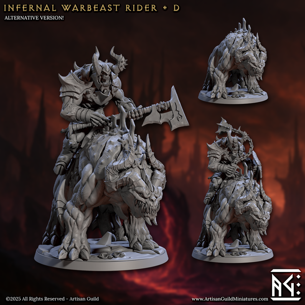 ag-250718 Infernal Warbeast Rider D