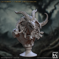 ag-2410B02 Cavroon - Gobor Bonedancer (Bust)