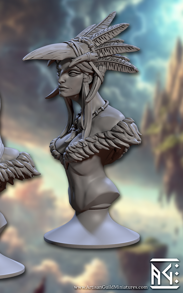 ag-2508b03 Cliff Harpy II (Bust)
