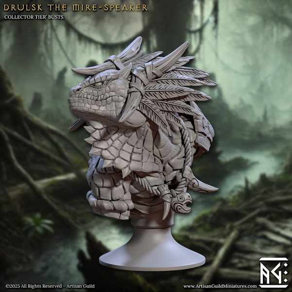ag-2506b01 Drulsk the Mire-Speaker(Bust)