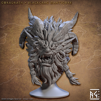 ag-2407B03 Goradrash the Manticore (BUST)