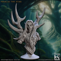 ag-2411b05 Feralia the Stag (BUST)