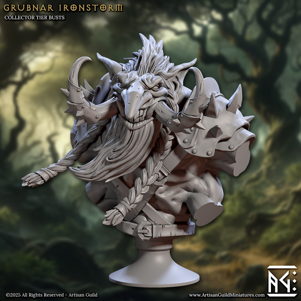 ag-2511b02 Grubnar Ironstorm (Bust)