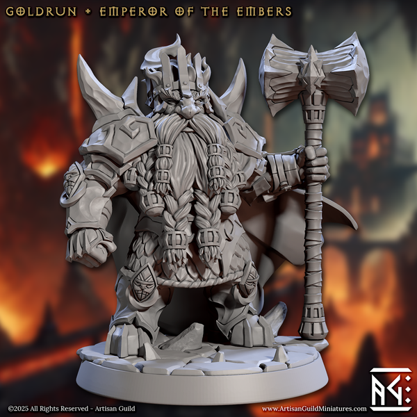 ag-250407 Goldrun, Emperor of the Embers