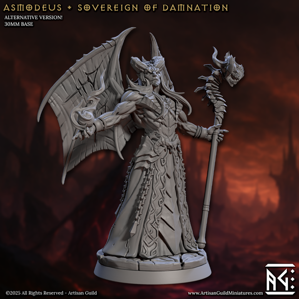 ag-250701 Asmodeus, Sovereign of Damnation