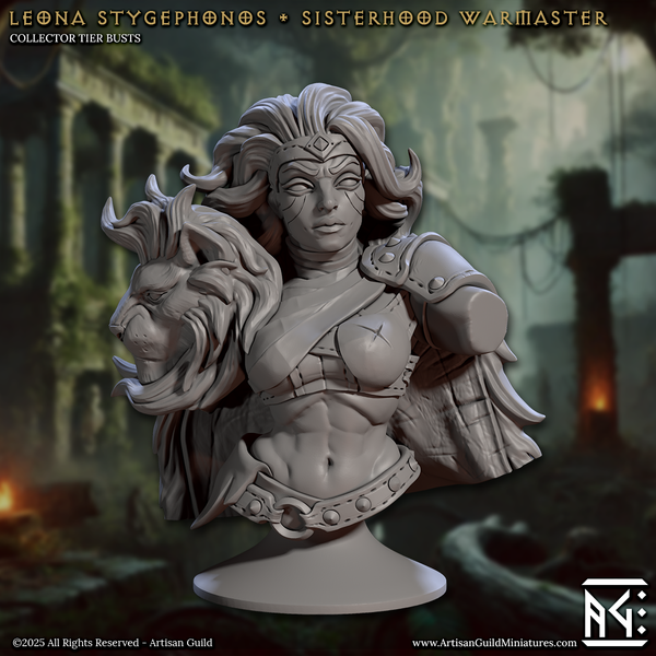 ag-2503b02 Leona Stygephonos (Bust)