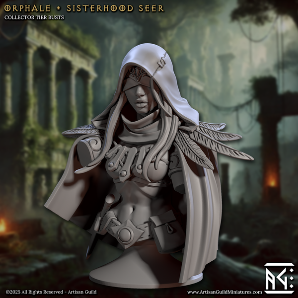 ag-2503b03 Orphale Sisterhood Seer (Bust)