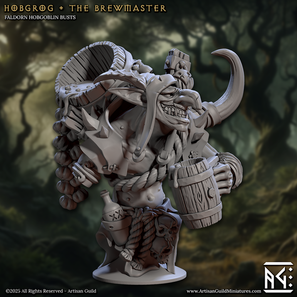 ag-2501b04 Hobgrog the Brewmaster (Bust)