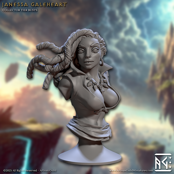 ag-2508b05 Janessa Galeheart (Bust)