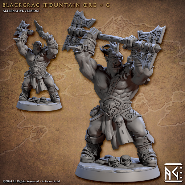 ag-240707 Blackcrag Mountain Orc C