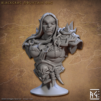 ag-2407B02 Blackcrag Orc II (BUST)