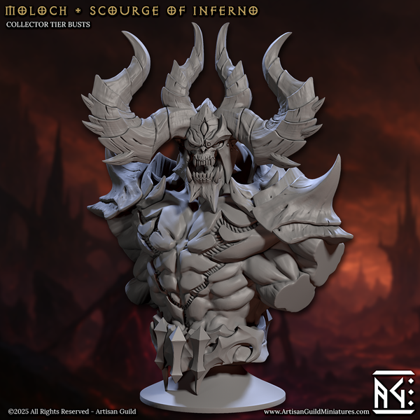 ag-2507B06 Moloch Scourge of Inferno (Bust)