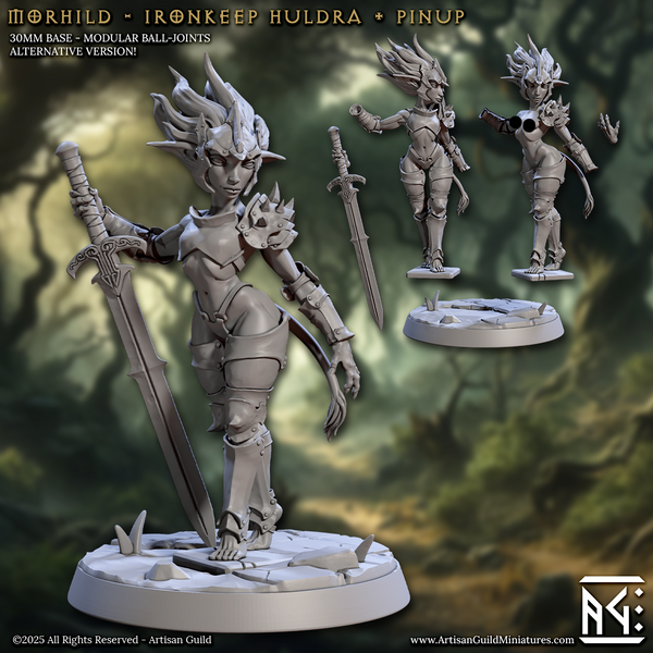 ag-251109 Morhild, Ironkeep Huldra (pinup)