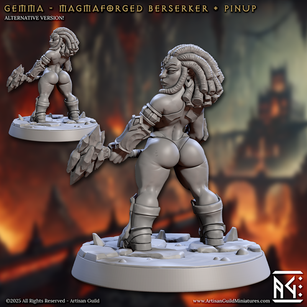 ag-250406 Gemma, Magmaforged Berserker