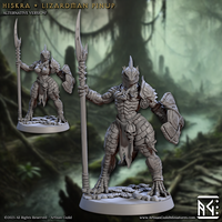ag-250603 Hiskra - Lizardman Pinup