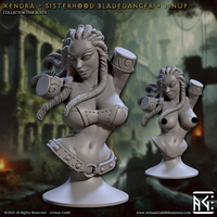 ag-2503b06 Xendra Sisterhood Bladedancer (Bust)