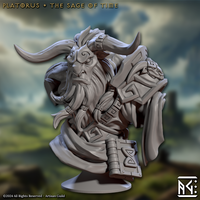 ag-2409B07 Platorus the Sage of Time (Bust)