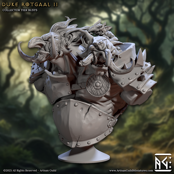 ag-2511b01 Duke Rotgaal II (Bust)