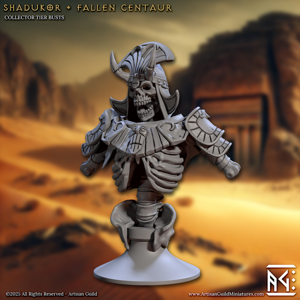 ag-2505b03 Shadukor Fallen Centaur (Bust)