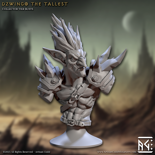 ag-2510b01 Dzwingo the Tallest (Bust)