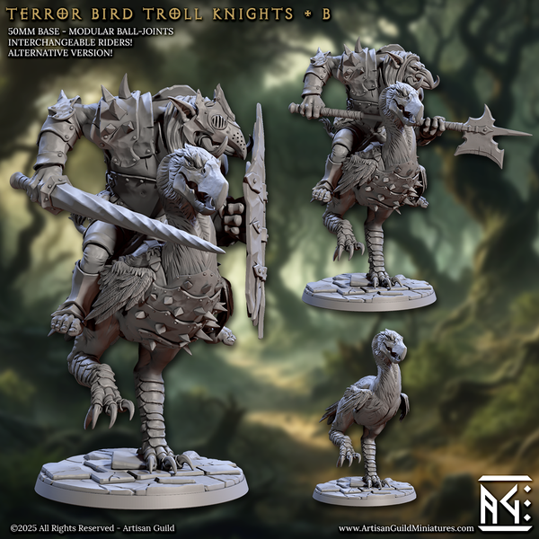 ag-251111 Terror Bird Troll Knight B
