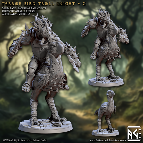 ag-251112 Terror Bird Troll Knight C