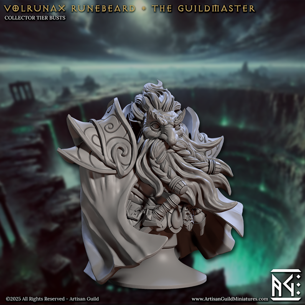 ag-2502b06 Volrunaax Arcanist Guild Master (Bust)