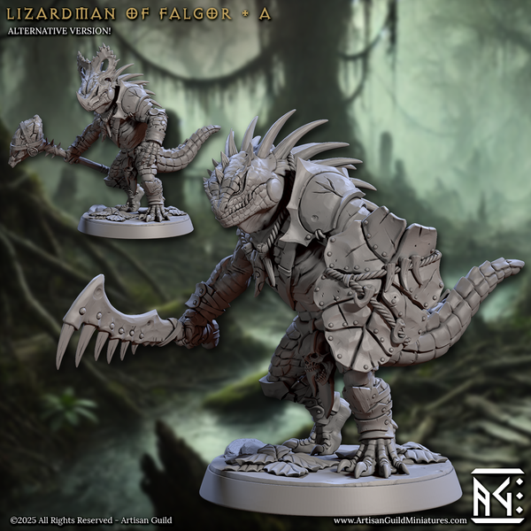 ag-250604 Lizardman of Falgor A