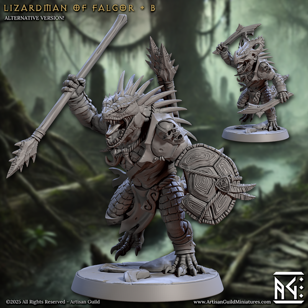 ag-250605 Lizardman of Falgor B