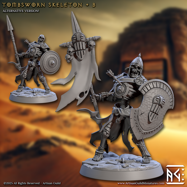 ag-250514 Tombsworn Skeleton B