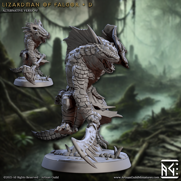 ag-250607 Lizardman of Falgor D