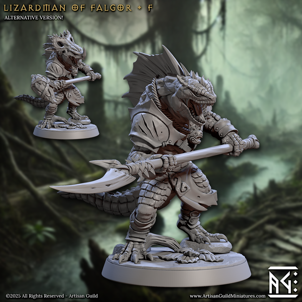 ag-250609 Lizardman of Falgor F