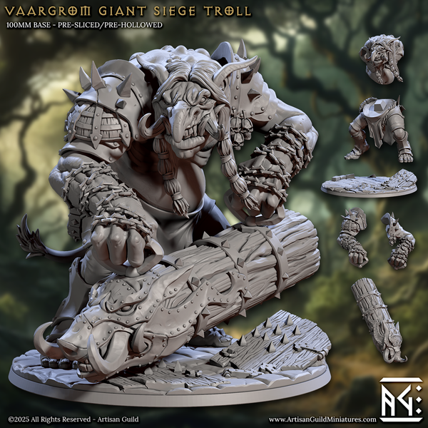 ag-251114 Vaargrom Giant Siege Troll