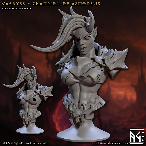 ag-2507B07 Vaeryss Champion of Amadeus (Bust)