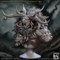 ag-2410B08 Vorrkarn (Minoc Head), Beastman Aberration (Bust)