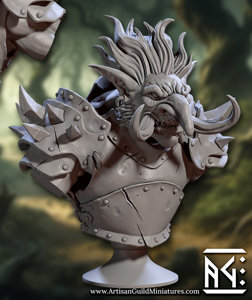 ag-2511b03 Ironkeep War-Troll I (Bust)